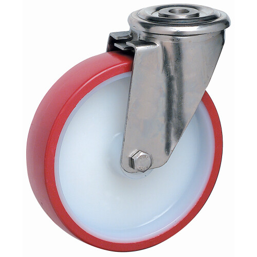 Métalinox à œil - moyeu à rouleaux - 300 Kg - JP878
