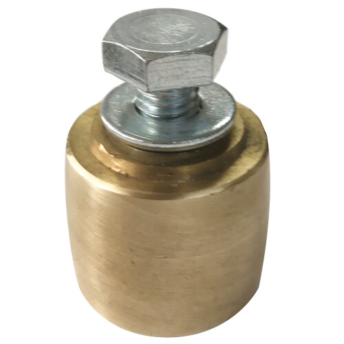 Olive de guidage supérieur - Laiton, bombée - GGO612