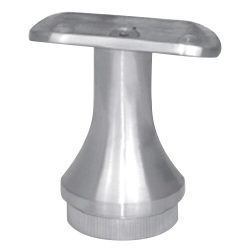 Support fixe en INOX 316 - Pour tube rond INOX en 42,4x2 mm - FMCS8