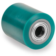 Pour commander ce galet avec 2 roulements à billes INOX, rajouter Bi à la fin de la référence. Ex : TP82100/VBi