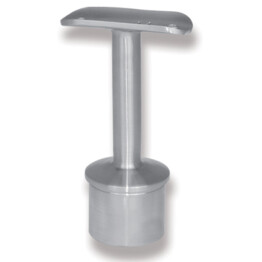 Support fixe en INOX 316 - Pour tube rond INOX en 42,4x2 mm