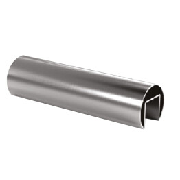 Main courante dia 42,4 INOX - Pour vitre épaisseur 12 mm